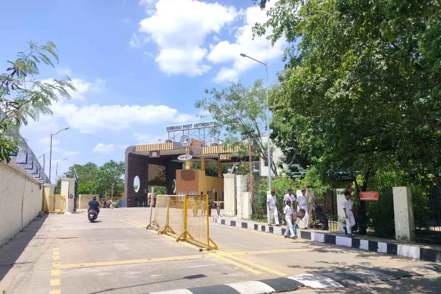 chennai port trust gate no 7