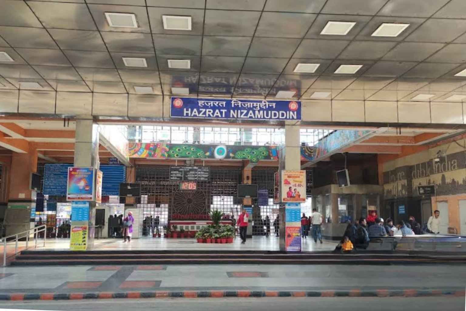 nizamuddin railway station gate no 1